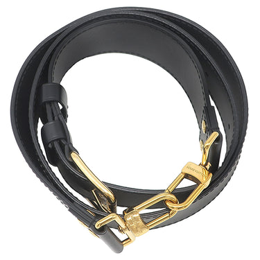 ルイヴィトン LOUIS VUITTON パピヨン トランクバッグ M58655 ノワール エピレザー ショルダーバッグ ゴールド金具 黒 チェーンショルダー