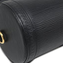 ルイヴィトン LOUIS VUITTON パピヨン トランクバッグ M58655 ノワール エピレザー ショルダーバッグ ゴールド金具 黒 チェーンショルダー