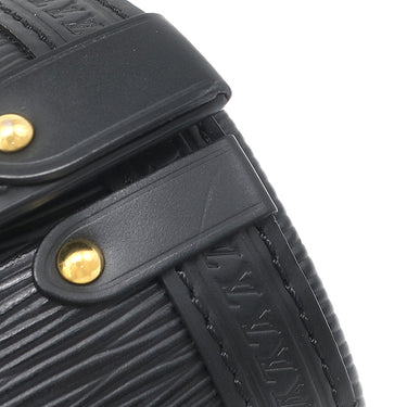 ルイヴィトン LOUIS VUITTON パピヨン トランクバッグ M58655 ノワール エピレザー ショルダーバッグ ゴールド金具 黒 チェーンショルダー