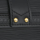 ルイヴィトン LOUIS VUITTON パピヨン トランクバッグ M58655 ノワール エピレザー ショルダーバッグ ゴールド金具 黒 チェーンショルダー