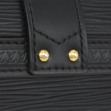 ルイヴィトン LOUIS VUITTON パピヨン トランクバッグ M58655 ノワール エピレザー ショルダーバッグ ゴールド金具 黒 チェーンショルダー