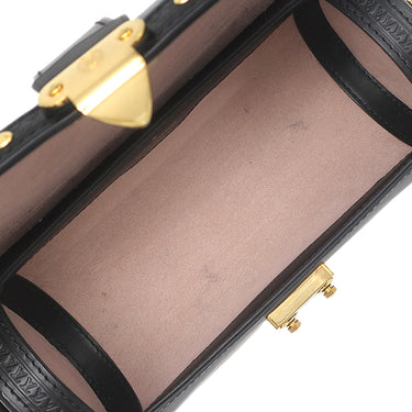 ルイヴィトン LOUIS VUITTON パピヨン トランクバッグ M58655 ノワール エピレザー ショルダーバッグ ゴールド金具 黒 チェーンショルダー