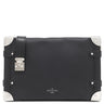 ルイヴィトン LOUIS VUITTON サイドトランク MM M25160 ブラック グレインカーフレザー 2WAYバッグ シルバー金具 斜め掛け ショルダー ハンドバッグ