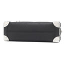 ルイヴィトン LOUIS VUITTON サイドトランク MM M25160 ブラック グレインカーフレザー 2WAYバッグ シルバー金具 斜め掛け ショルダー ハンドバッグ