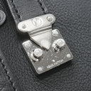 ルイヴィトン LOUIS VUITTON サイドトランク MM M25160 ブラック グレインカーフレザー 2WAYバッグ シルバー金具 斜め掛け ショルダー ハンドバッグ