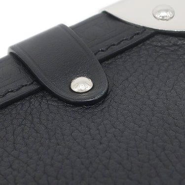 ルイヴィトン LOUIS VUITTON サイドトランク MM M25160 ブラック グレインカーフレザー 2WAYバッグ シルバー金具 斜め掛け ショルダー ハンドバッグ