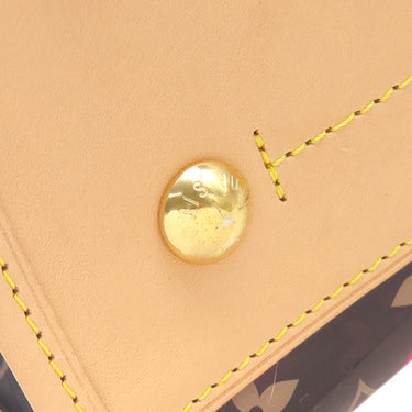 ルイヴィトン LOUIS VUITTON オンザゴー GM M14306 モノグラムチェリー PVC レザー トートバッグ ゴールド金具 LV×TM モノグラムチェリー 村上隆