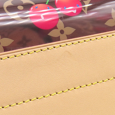 ルイヴィトン LOUIS VUITTON オンザゴー GM M14306 モノグラムチェリー PVC レザー トートバッグ ゴールド金具 LV×TM モノグラムチェリー 村上隆