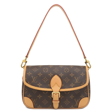 ルイヴィトン LOUIS VUITTON ディアヌ NM PM M45985 モノグラム×ノワール モノグラムキャンバス ショルダーバッグ ゴールド金具 ロングショルダーストラップ欠品