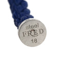 フレッド FRED フォース10 ラージモデル ブルーグラデーション ネイビー×ホワイトゴールド K18WG ダイヤモンド サファイア トパーズ アクアマリン ステンレス・メタル(コードエンド) #18 ブレスレット ダイヤ Au750 18K WG マルチストーン