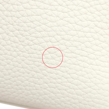 エルメス HERMES ピコタンロック PM クレ トリヨンクレマンス ハンドバッグ シルバー金具 新品 未使用 オフホワイト 2026年製