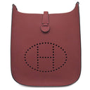 エルメス HERMES エヴリン TPM セリエ ショート ルージュアッシュ ヴォーエプソン ショルダーバッグ シルバー金具 新品 未使用 2026年製