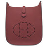エルメス HERMES エヴリン TPM セリエ ショート ルージュアッシュ ヴォーエプソン ショルダーバッグ シルバー金具 新品 未使用 2026年製