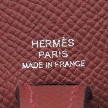 エルメス HERMES エヴリン TPM セリエ ショート ルージュアッシュ ヴォーエプソン ショルダーバッグ シルバー金具 新品 未使用 2026年製