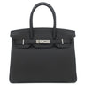 エルメス HERMES バーキン30 ブラック トゴ ハンドバッグ シルバー金具 新品 未使用 黒 2026年製