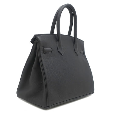 エルメス HERMES バーキン30 ブラック トゴ ハンドバッグ シルバー金具 新品 未使用 黒 2026年製