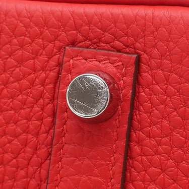 エルメス HERMES バーキン 25 ルージュラデュー トゴ ハンドバッグ シルバー金具 赤 2025年製