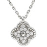ヴァンクリーフアーペル Van Cleef & Arpels スウィート アルハンブラ ペンダント VCARO85900 ホワイトゴールド K18WG ダイヤモンド ネックレス 750 K18 ダイヤモンド ダイヤ 12石 VCA