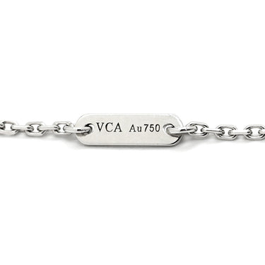 ヴァンクリーフアーペル Van Cleef & Arpels スウィート アルハンブラ ペンダント VCARO85900 ホワイトゴールド K18WG ダイヤモンド ネックレス 750 K18 ダイヤモンド ダイヤ 12石 VCA