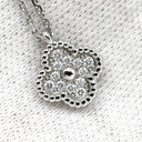 ヴァンクリーフアーペル Van Cleef & Arpels スウィート アルハンブラ ペンダント VCARO85900 ホワイトゴールド K18WG ダイヤモンド ネックレス 750 K18 ダイヤモンド ダイヤ 12石 VCA