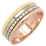 ブシュロン BOUCHERON キャトル クラシック スモール イエローゴールド×ピンクゴールド×ホワイトゴールド K18YG K18PG K18WG #T57 リング 指輪 18K 750 YG PG WG 16号