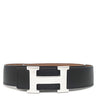 エルメス HERMES コンスタンスH #72 ブラック×ゴールド ボックスカーフ トゴ #72 ベルト シルバー金具 Hバックル リバーシブル