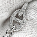 エルメス HERMES シェーヌダンクル ドロップ ダイヤピアス ホワイトゴールド K18WG ダイヤモンド ピアス 750 18K WG ホワイトゴールド