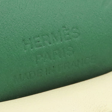エルメス HERMES ロデオPM ペガサス クレ×ショコラ×ヴェールモワイヤン アニョーミロ スイフト バッグチャーム オフホワイト こげ茶 緑
