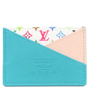 ルイヴィトン LOUIS VUITTON LV×TM ポルトカルト クリスクロス M14090 カビラブルー レザー モノグラムマルチカラー カードケース 新品 未使用 カード入れ