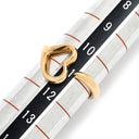 ティファニー Tiffany & Co オープンハート ローズゴールド K18PG リング 指輪 ピンクゴールド T＆Co. 750 750YG エルサ ペレッティ 11号