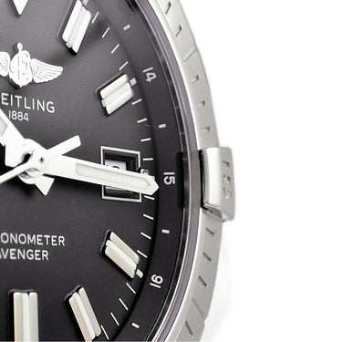 腕時計 ブライトリング BREITLING アベンジャー オートマチック 43 A17318101B1A1 A17318 自動巻き メンズ ブラック 逆回転防止ベゼル