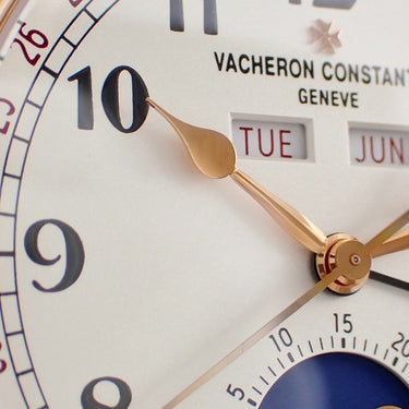 腕時計 ヴァシュロン・コンスタンタン VACHERON CONSTANTIN ハーモニー コンプリートカレンダー 4000S/000R-B123 自動巻き メンズ K18PG無垢