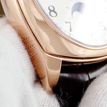 腕時計 ヴァシュロン・コンスタンタン VACHERON CONSTANTIN ハーモニー コンプリートカレンダー 4000S/000R-B123 自動巻き メンズ K18PG無垢