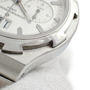 腕時計 ヴァシュロン・コンスタンタン VACHERON CONSTANTIN オーヴァーシーズ クロノグラフ 49140/423A-8790 自動巻き メンズ シルバー デイト