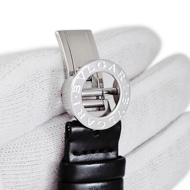 腕時計 ブルガリ BVLGARI ブルガリブルガリ BB33SLAUTO 自動巻き メンズ レディース 純正ダイヤ ホワイト シェル ギョウシェ