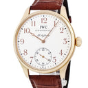 腕時計 IWC IWC ポルトギーゼ F.A.ジョーンズ IW544201 手巻き メンズ OH済 K18PG無垢 ホワイト 白 スモールセコンド 限定