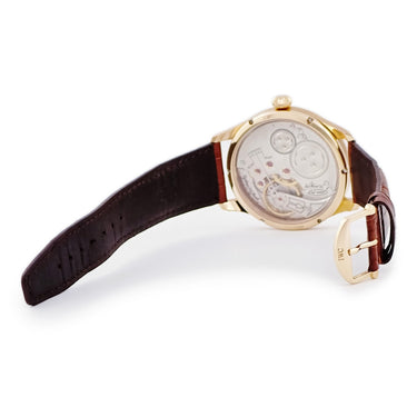 腕時計 IWC IWC ポルトギーゼ F.A.ジョーンズ IW544201 手巻き メンズ OH済 K18PG無垢 ホワイト 白 スモールセコンド 限定