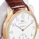 腕時計 IWC IWC ポルトギーゼ F.A.ジョーンズ IW544201 手巻き メンズ OH済 K18PG無垢 ホワイト 白 スモールセコンド 限定