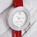 腕時計 ヴァンクリーフアーペル Van Cleef & Arpels チャーム ミニウォッチ VCARO29900 クオーツ レディース K18WG無垢 純正ダイヤ