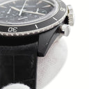 腕時計 ジャガールクルト JAEGER LECOULTRE ディープシー ヴィンテージ クロノグラフ サーメット Q208A57J 136.A.C8 自動巻き メンズ ブラック