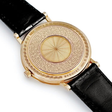 腕時計 ブレゲ BREGUET クラシック レギュレーター 初代ブレゲ生誕250周年記念 1747 自動巻き メンズ OH済 K18YG無垢 デイト 限定