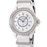 腕時計 シャネル CHANEL J12 H4190 クオーツ レディース 純正ダイヤ ホワイト セラミック ラウンド アラビア