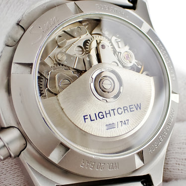 腕時計 ジン SINN ルフトハンザ カーゴ コラボ 144-747.CARGO 自動巻き メンズ ボーイング747 ブルー ドイツ時計 限定