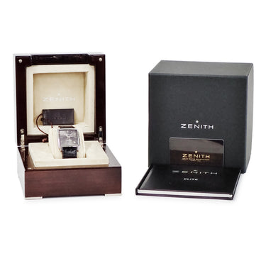 腕時計 ゼニス ZENITH ニュー ヴィンテージ 1965 03.1965.670/91.C591 自動巻き メンズ グレー スクエア デイト ニュービンテージ