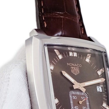 腕時計 タグホイヤー TAG Heuer モナコ レディ WAW131E.FC6420 クオーツ メンズ レディース 純正ダイヤ スモールセコンド スクエア