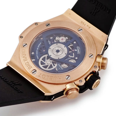腕時計 ウブロ HUBLOT ビッグバン ウニコ キングゴールド 411.OX.5189.RX 自動巻き メンズ K18KG無垢 クロノグラフ デイト