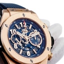 腕時計 ウブロ HUBLOT ビッグバン ウニコ キングゴールド 411.OX.5189.RX 自動巻き メンズ K18KG無垢 クロノグラフ デイト