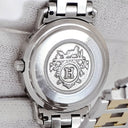 腕時計 エルメス HERMES クリッパー CL4.220 クオーツ レディース ホワイト デイト アラビア Hマークブレス