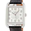 腕時計 エルメス HERMES ケープコッド CD6.710 自動巻き メンズ デイト シルバー スクエア 角型 アラビア
