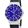 腕時計 ウブロ HUBLOT MDM GREENWICH MEAN TIME 1572.1 クオーツ メンズ レディース ブルー 青 GMT 回転ベゼル デイト